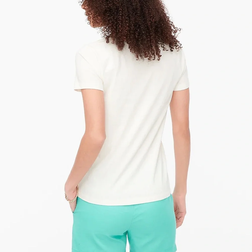 J. CREW Graphic Tee Vacation Crew Short Sleeve Crew Neck T-Shirt - Picture 4 of 9
